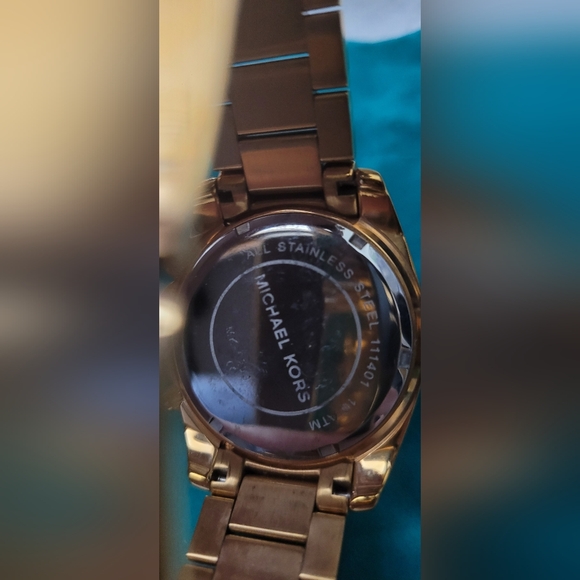 MICHAEL KORS Blair Rose Gold-Tone Stainless Steel Chronograph Watch - Picture 9 of 13